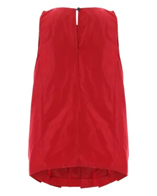 Maria Calderara プリーツ入りクルーネックトップ - サムネイル2