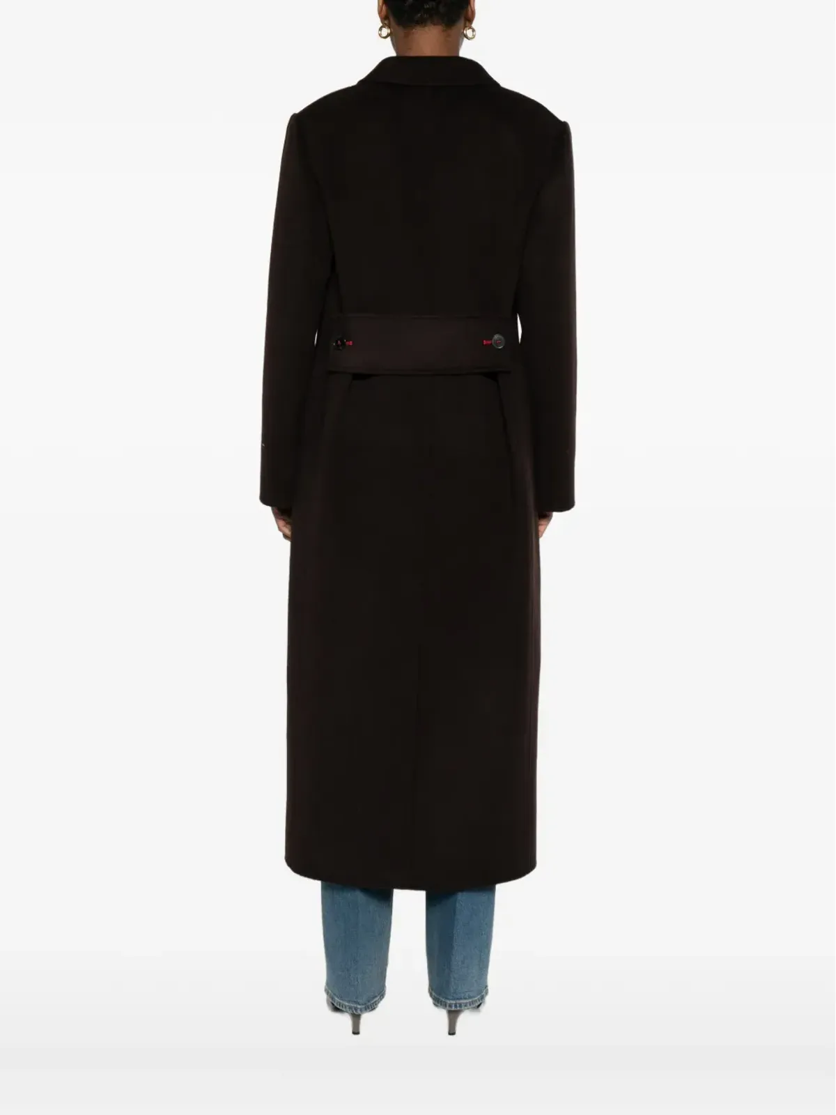 Victoria Beckham ダブルブレスト ボタンアップコート - 画像4