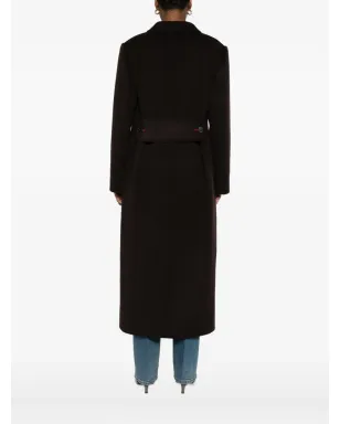 Victoria Beckham ダブルブレスト ボタンアップコート - サムネイル4
