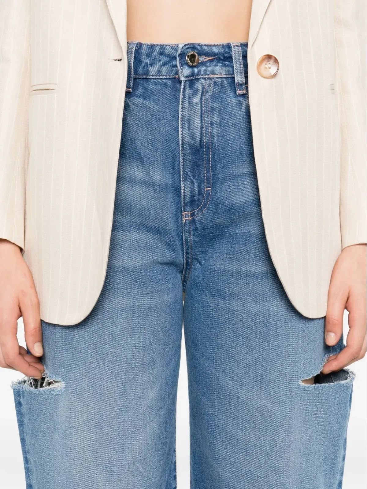 ICON DENIM ポピーエコ ワイドレッグジーンズ - 画像5