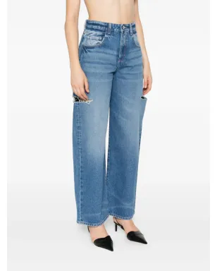 ICON DENIM ポピーエコ ワイドレッグジーンズ - サムネイル3