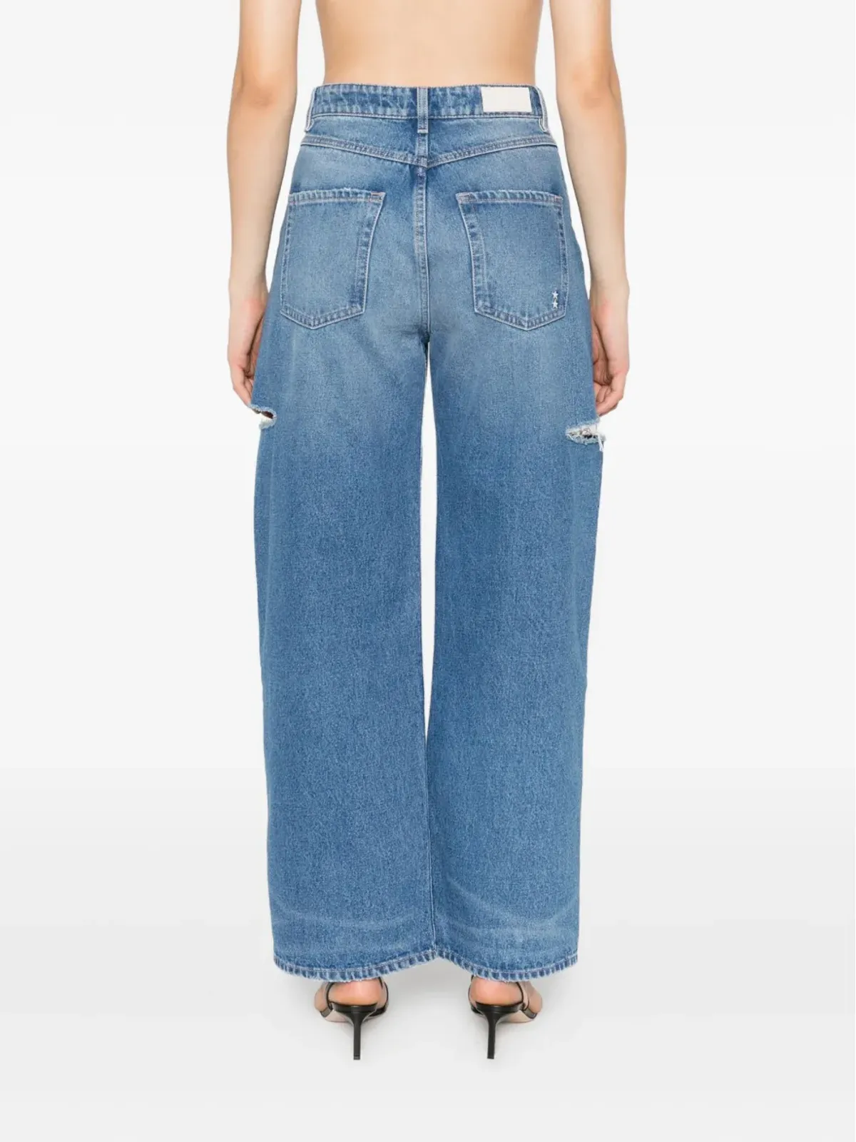 ICON DENIM ポピーエコ ワイドレッグジーンズ - 画像4