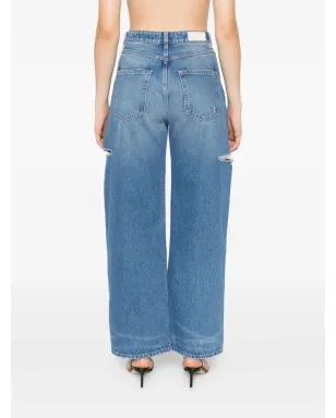 ICON DENIM ポピーエコ ワイドレッグジーンズ - サムネイル4