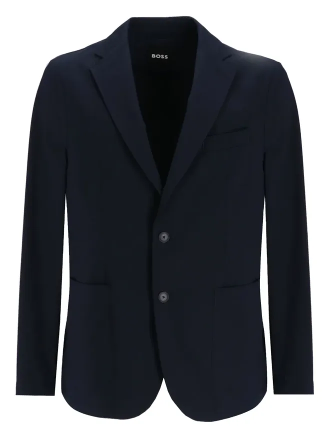 BOSS BOSS シングルブレスト パッチポケット ブレザーの商品画像