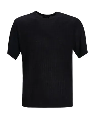Emporio Armani 細編みの半袖Tシャツ - サムネイル1