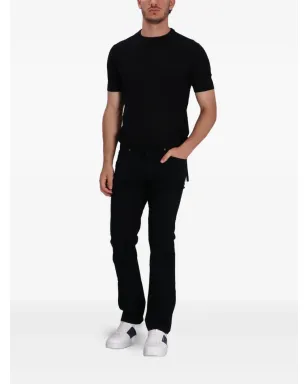 Emporio Armani 細編みの半袖Tシャツ - サムネイル2