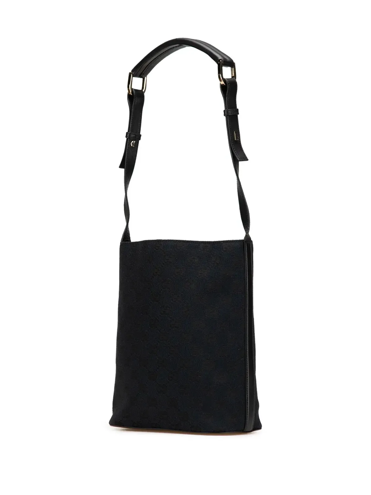 Gucci ビンテージ GG Canvas ショルダーバッグ ブルー - 画像3