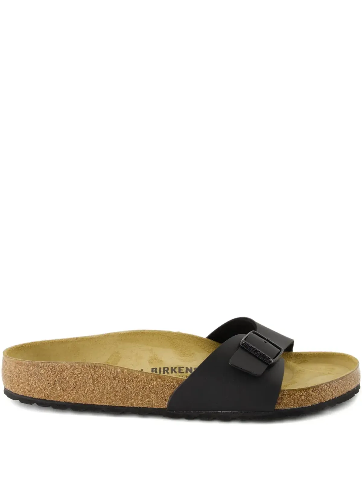 Birkenstock マドリード バックル・シングルバンド サンダル - ブラック - 画像1
