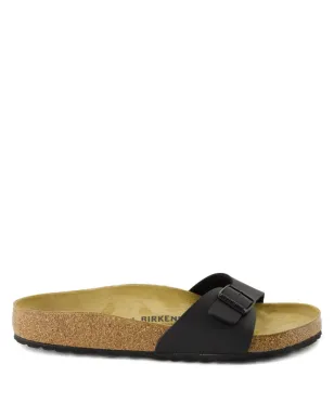 Birkenstock マドリード バックル・シングルバンド サンダル - ブラック - サムネイル1