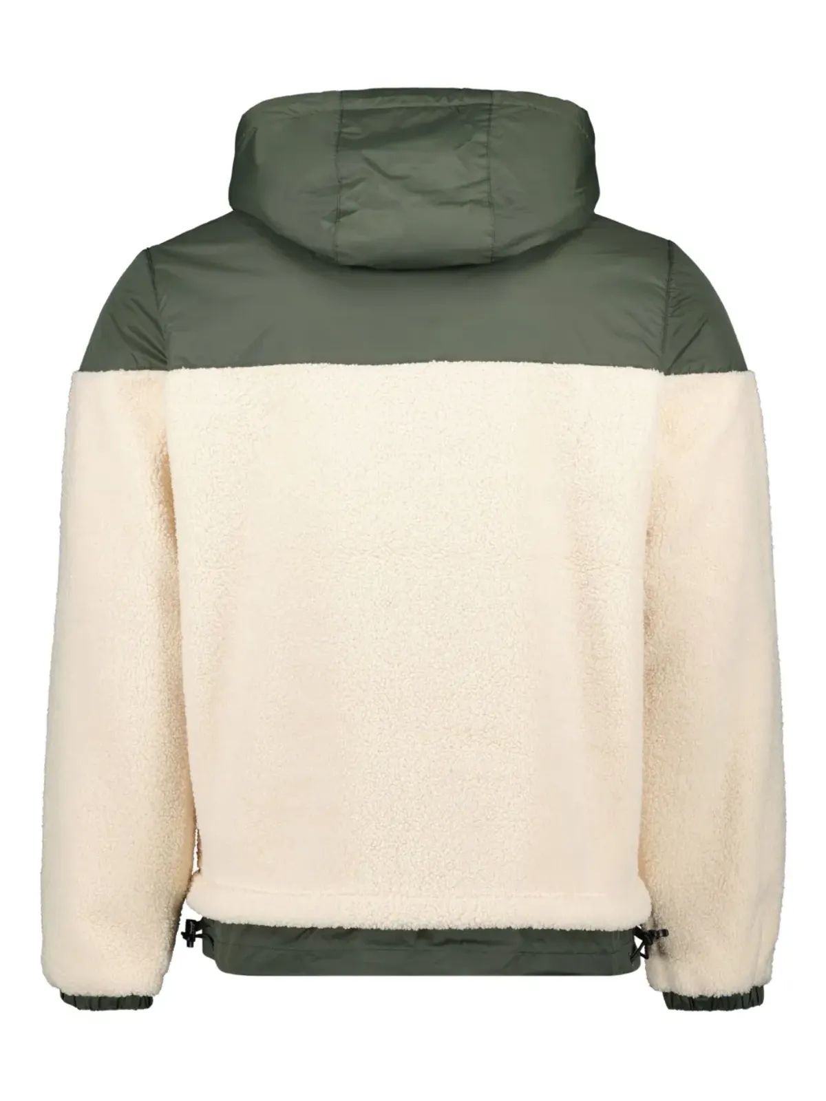 K-Way Le Vrai 3.0 Jildaz Orsetto sherpa-panelled hooded jacket - 画像3