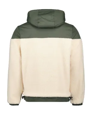 K-Way Le Vrai 3.0 Jildaz Orsetto sherpa-panelled hooded jacket - サムネイル3