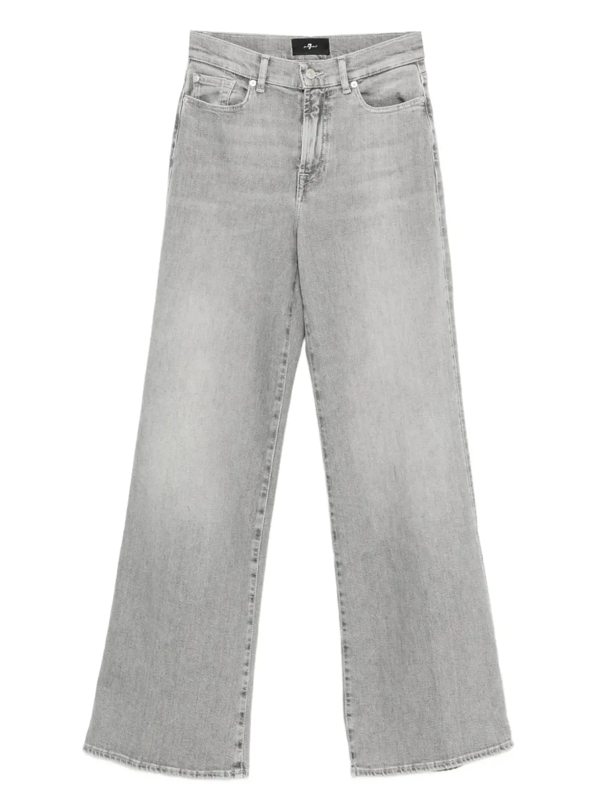 7 For All Mankind Lotta ハイウエスト ワイドレッグ ジーンズ - 画像1