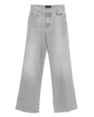 7 For All Mankind Lotta ハイウエスト ワイドレッグ ジーンズ - サムネイル1