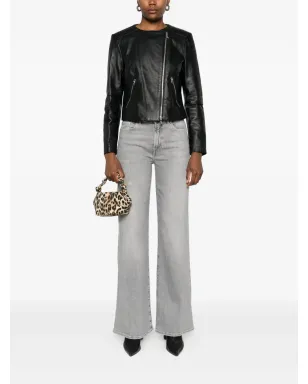 7 For All Mankind Lotta ハイウエスト ワイドレッグ ジーンズ - サムネイル2