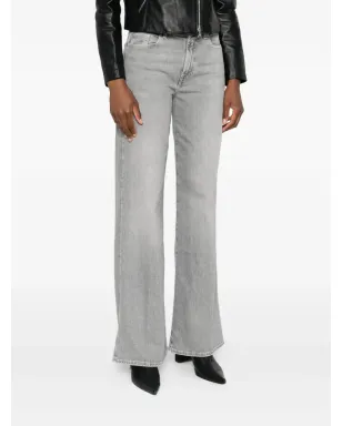 7 For All Mankind Lotta ハイウエスト ワイドレッグ ジーンズ - サムネイル3