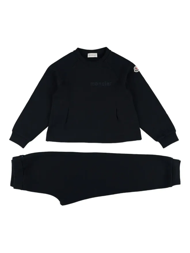 Moncler Enfant Moncler Enfant ロゴ刺繍トラックスーツセットの商品画像