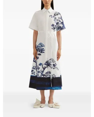 ERDEM 短袖花柄ミディドレス - サムネイル2