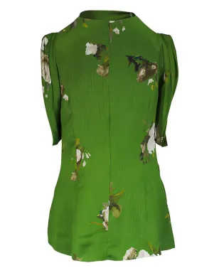 ERDEM カウルネック ローズプリント トップ - サムネイル2