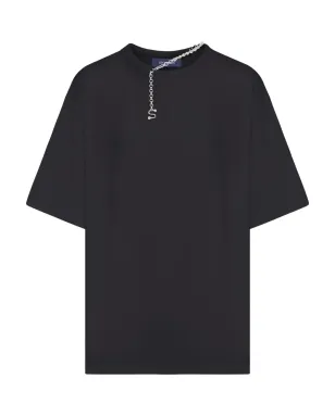 Sportmax チェーンディテール コットン Tシャツ - サムネイル1