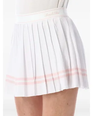 Sporty & Rich Vendome Script プリーツミニスカート - サムネイル3