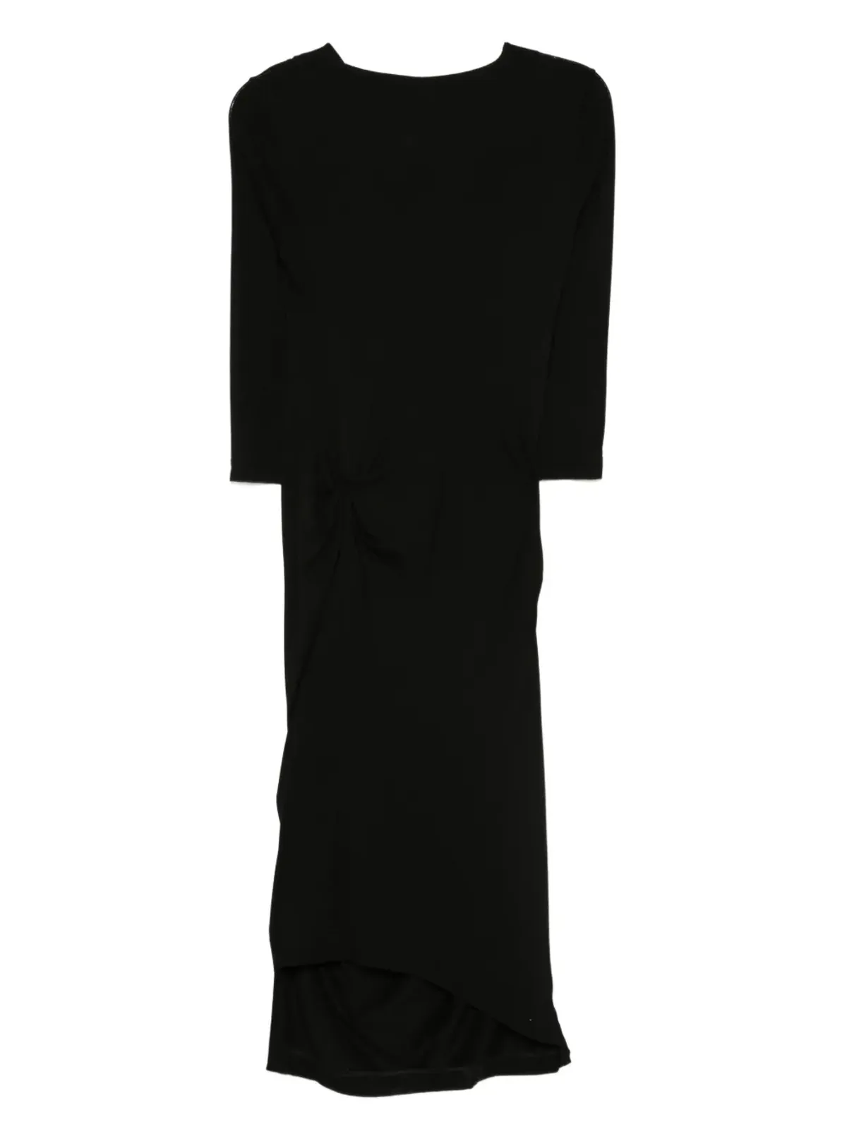 Vivienne Westwood Pre-Owned 2014 ドレープ アシンメトリードレス ブラック - 画像2