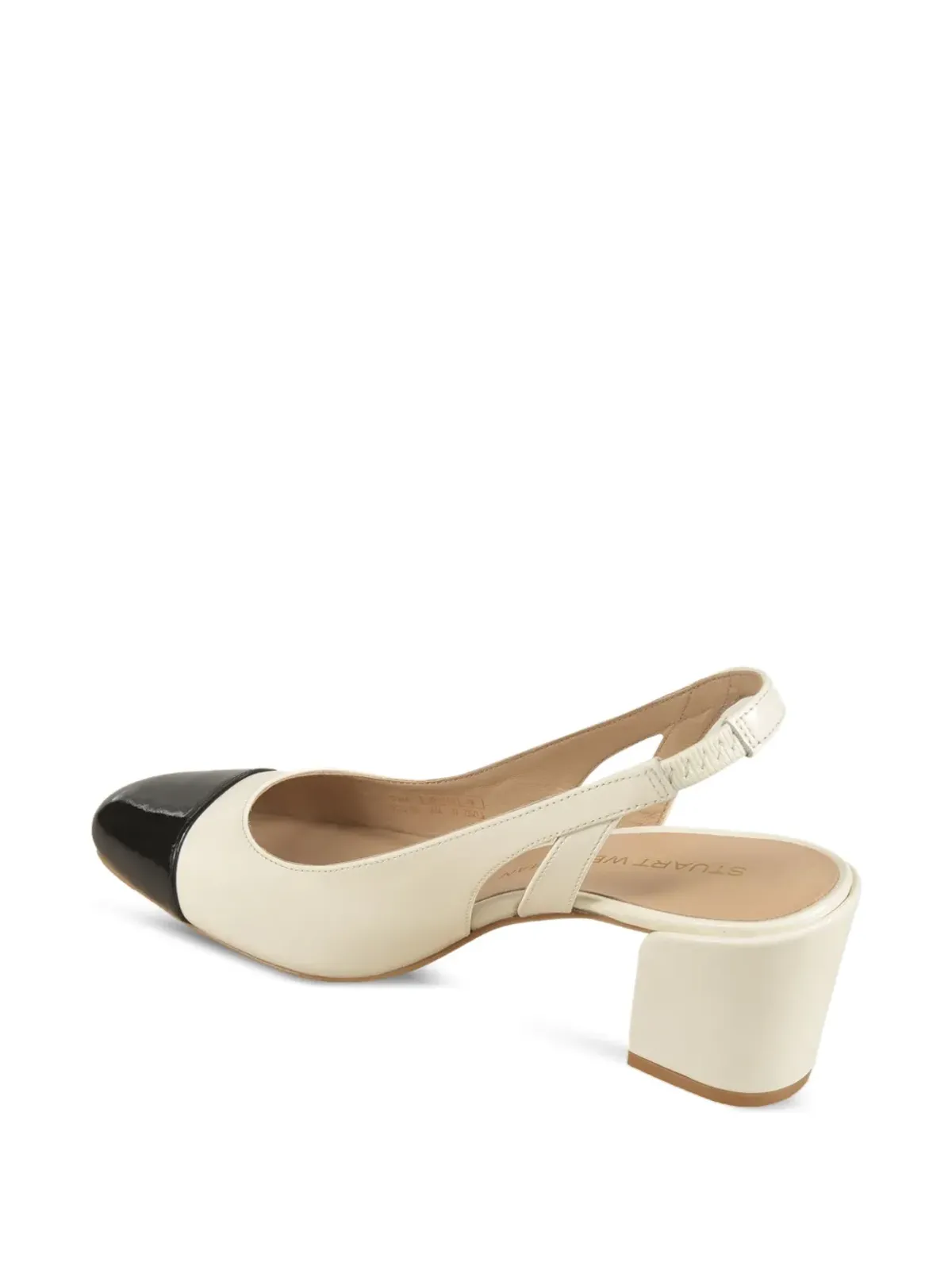 Stuart Weitzman スリングバック ブロックヒール パンプス - 画像3