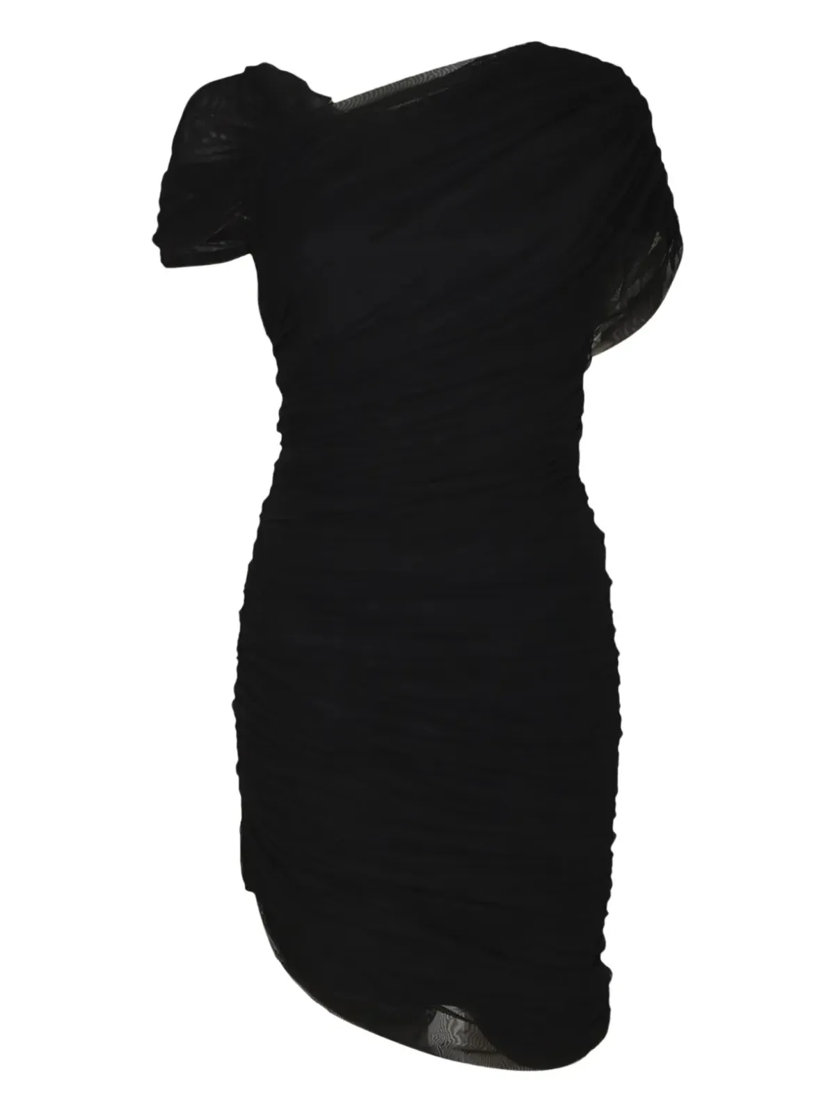 CHIARA BONI La Petite Robe ドレープアシンメトリック ミニドレス - 画像2