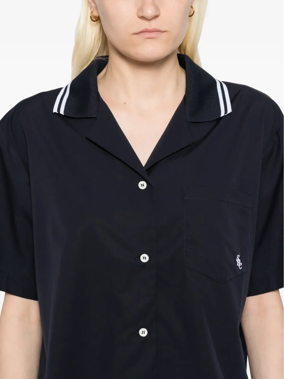 Sporty & Rich SRC コットンシャツ - 画像5