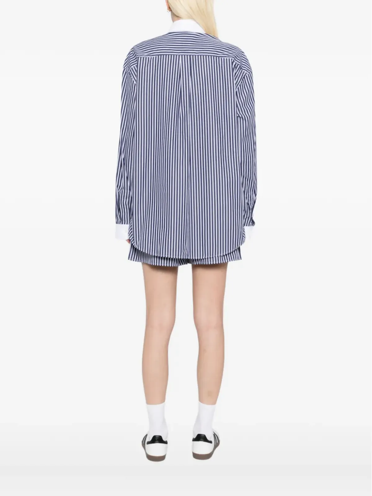 Sporty & Rich Vendome ストライプシャツ - 画像4