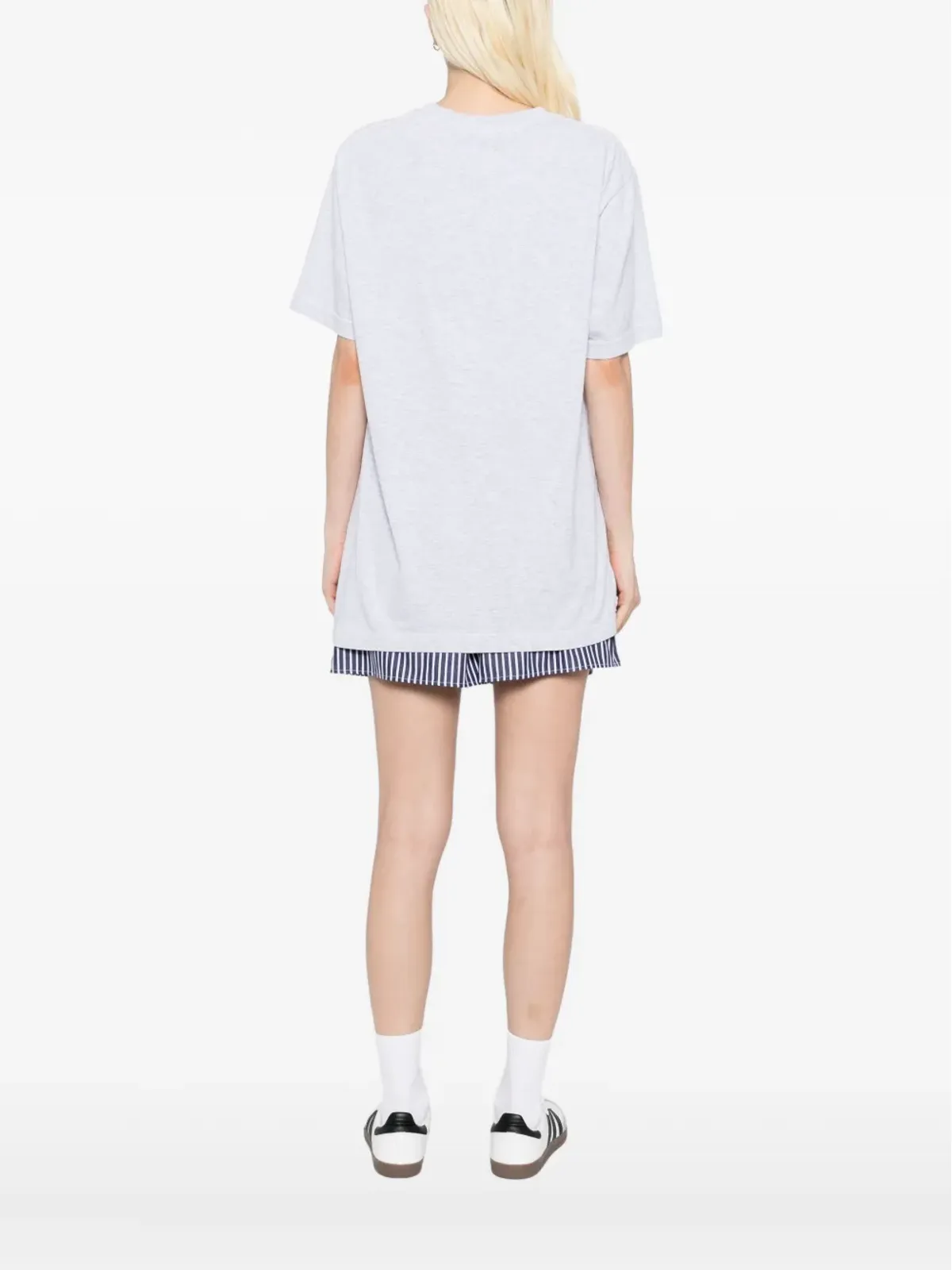 Sporty & Rich ニューヨーク・ヘルスクラブ グラフィックTシャツ - グレー - 画像4