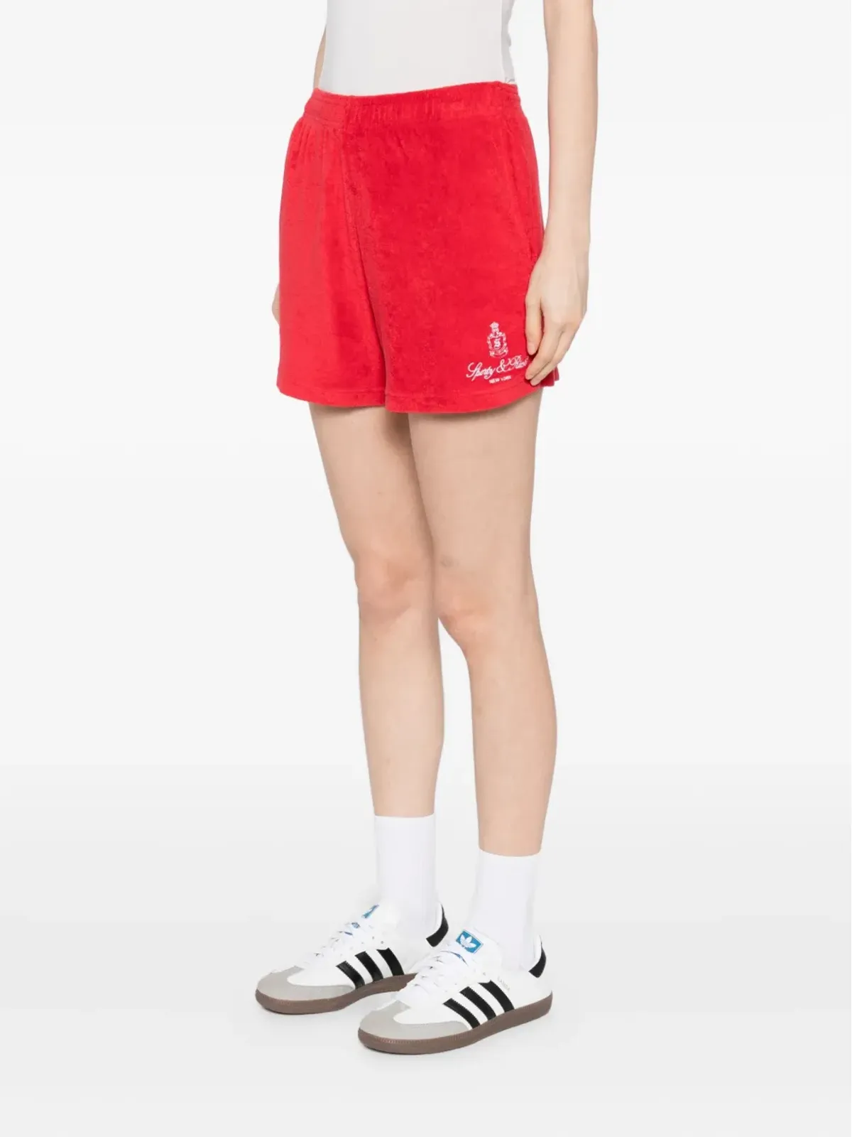 Sporty & Rich Vendome テリーショーツ - 画像3