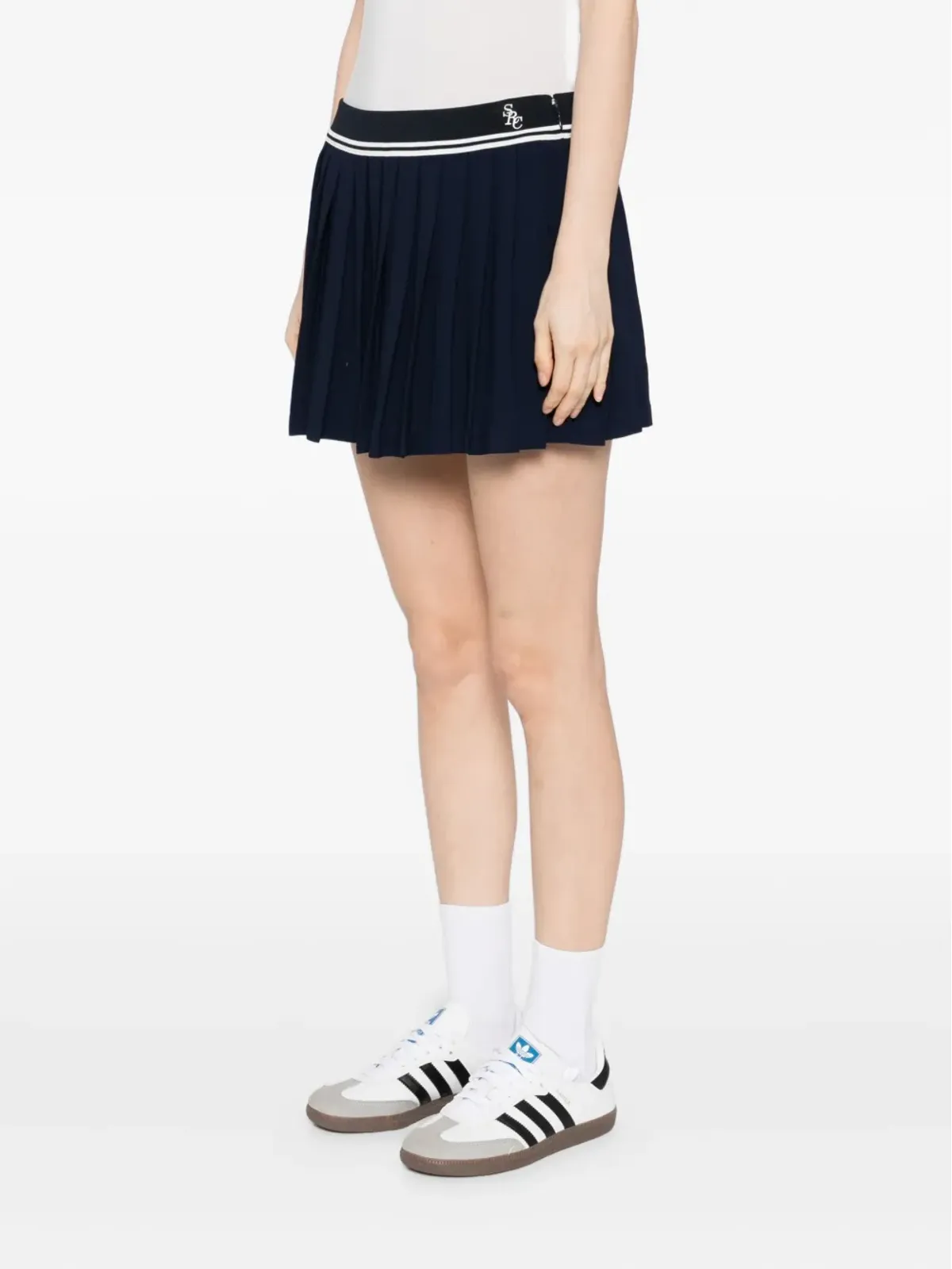 Sporty & Rich Abigail ビスコーススカート - 画像3
