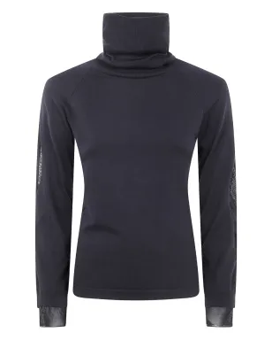 Y-3 タートルネック ロングスリーブトップ - Black - サムネイル1