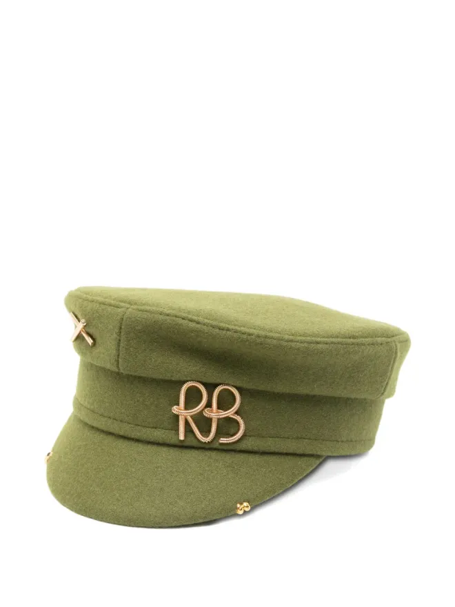 Ruslan Baginskiy Ruslan Baginskiy ロゴ装飾ベレー帽の商品画像