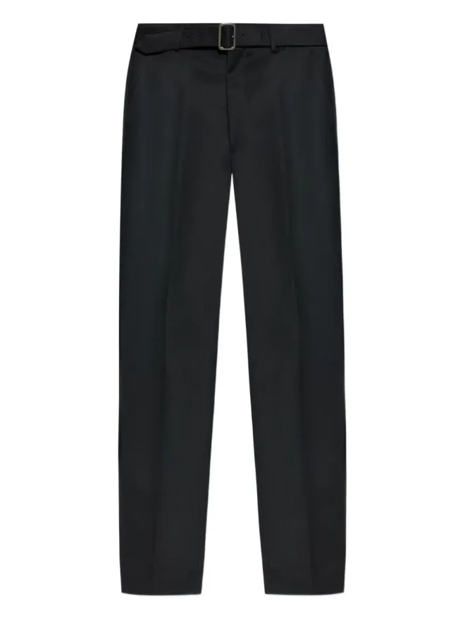 MM6 Maison Margiela MM6 Maison Margiela ベルト付きパンツ - Blackの商品画像
