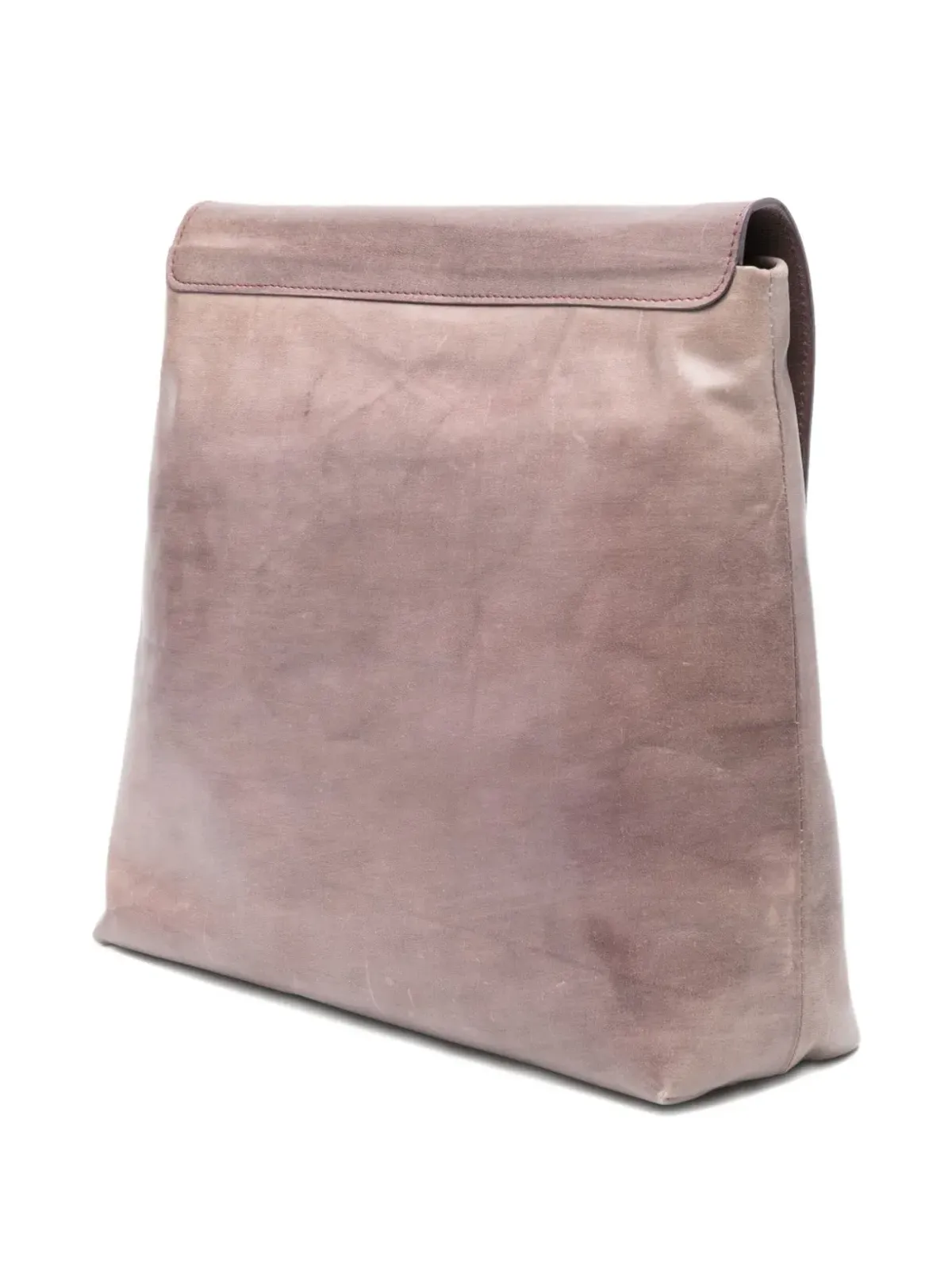 Cecchi De Rossi フラップディテール レザーショルダーバッグ - 画像3