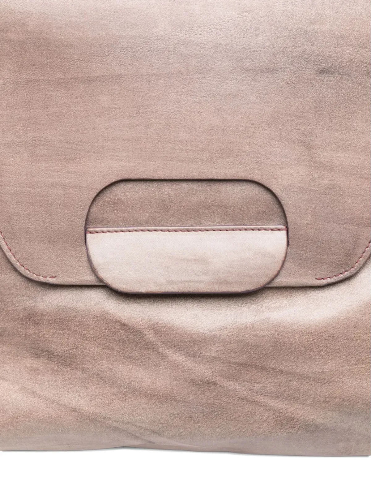 Cecchi De Rossi フラップディテール レザーショルダーバッグ - 画像4
