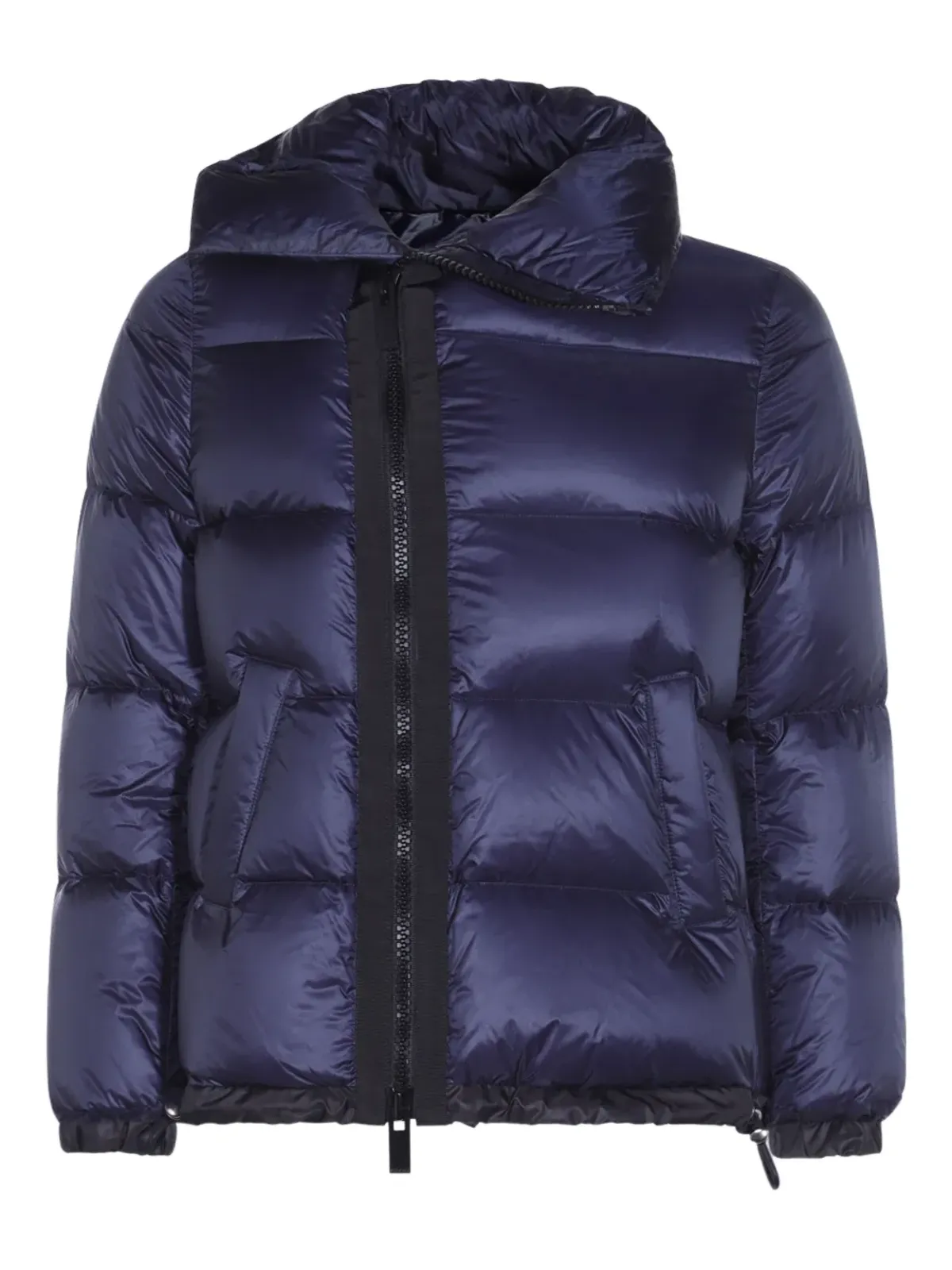 sacai アシンメトリックジップ付きパディドジャケット - 画像1
