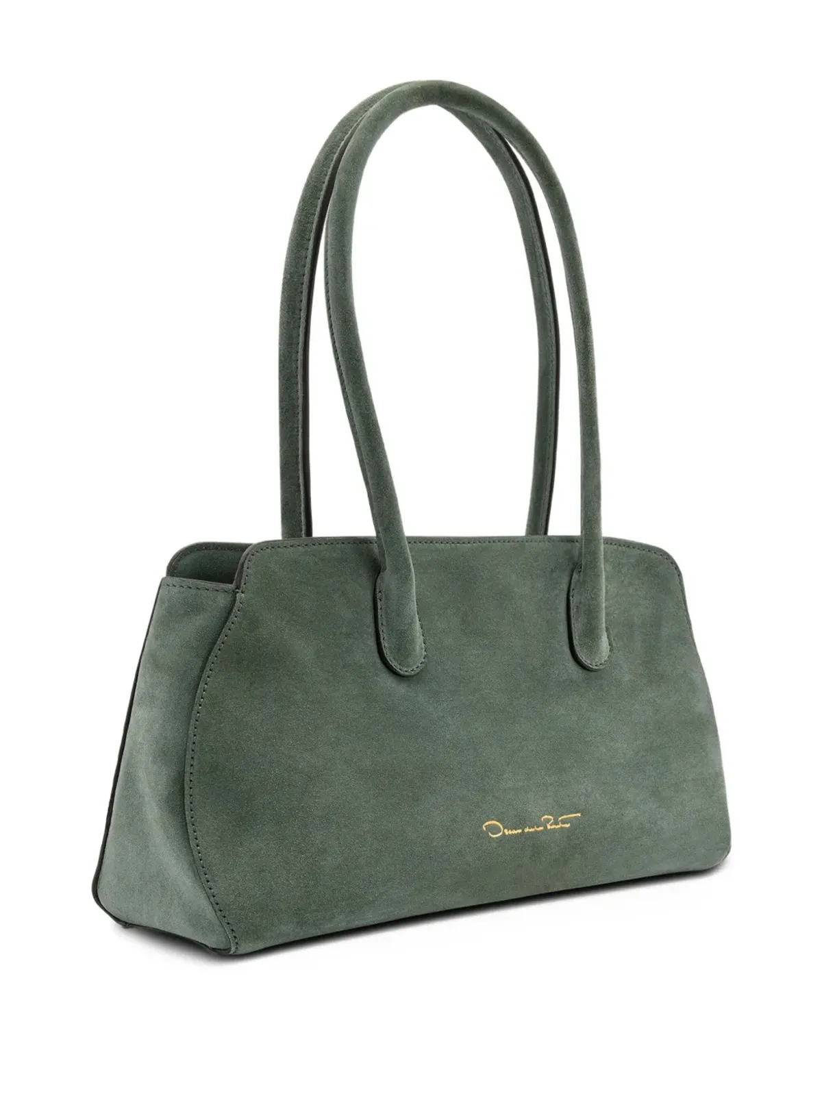 Oscar de la Renta アスター スエード ショルダーバッグ - 画像2