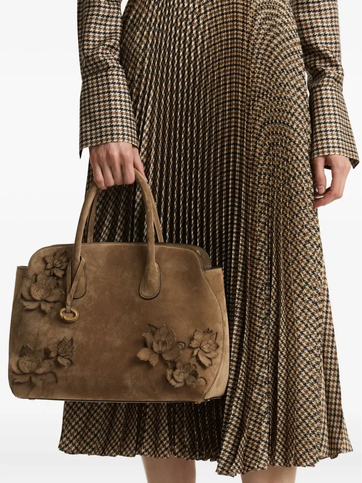 Oscar de la Renta アイビー トートバッグ - ブラウン - 画像2