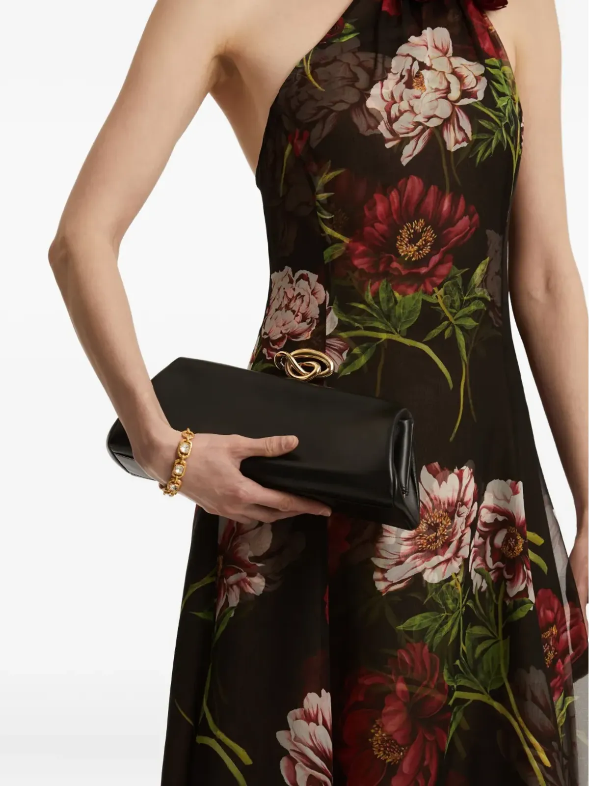 Oscar de la Renta ノット クラッチバッグ - 画像5