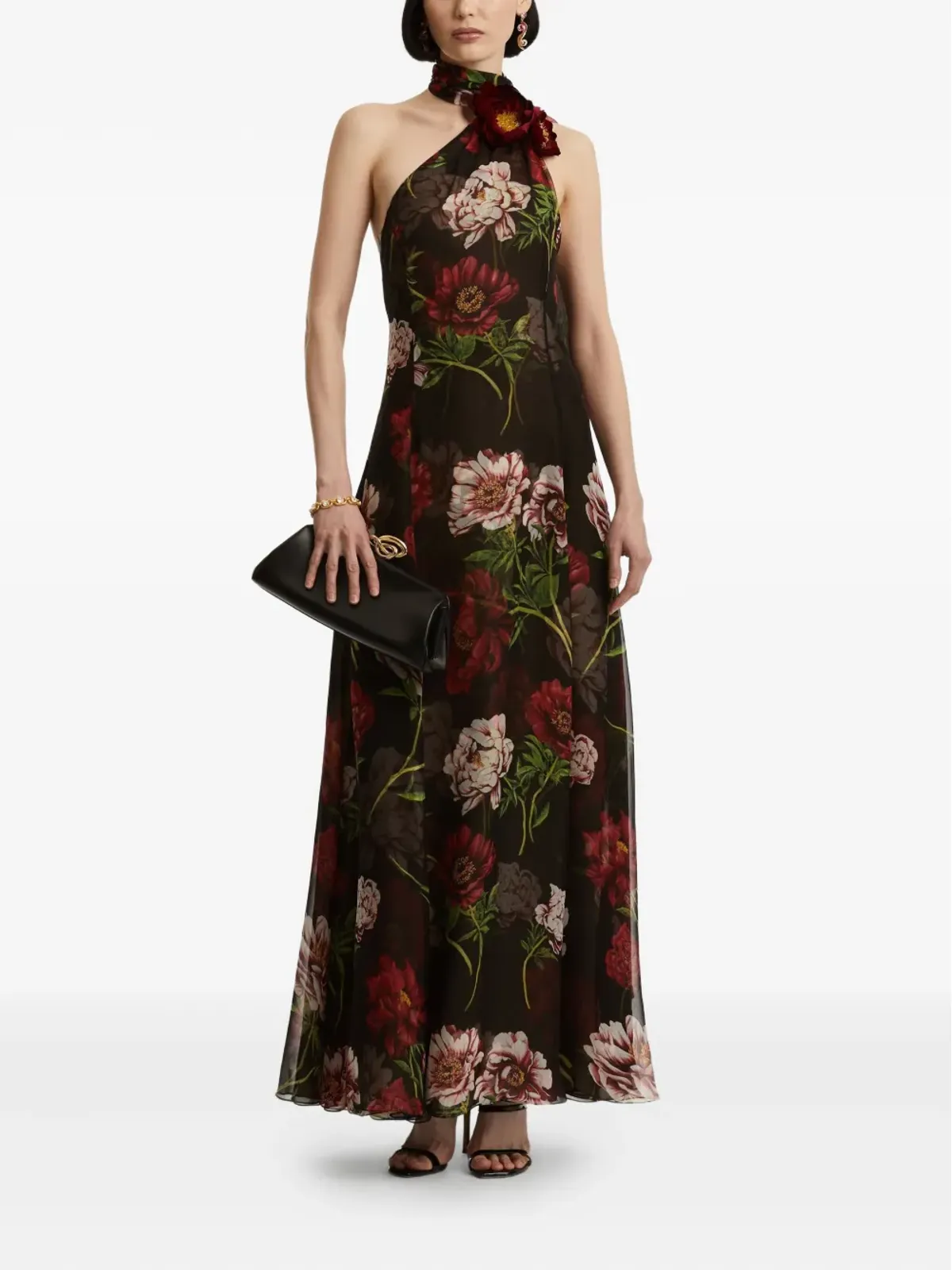 Oscar de la Renta ノット クラッチバッグ - 画像2