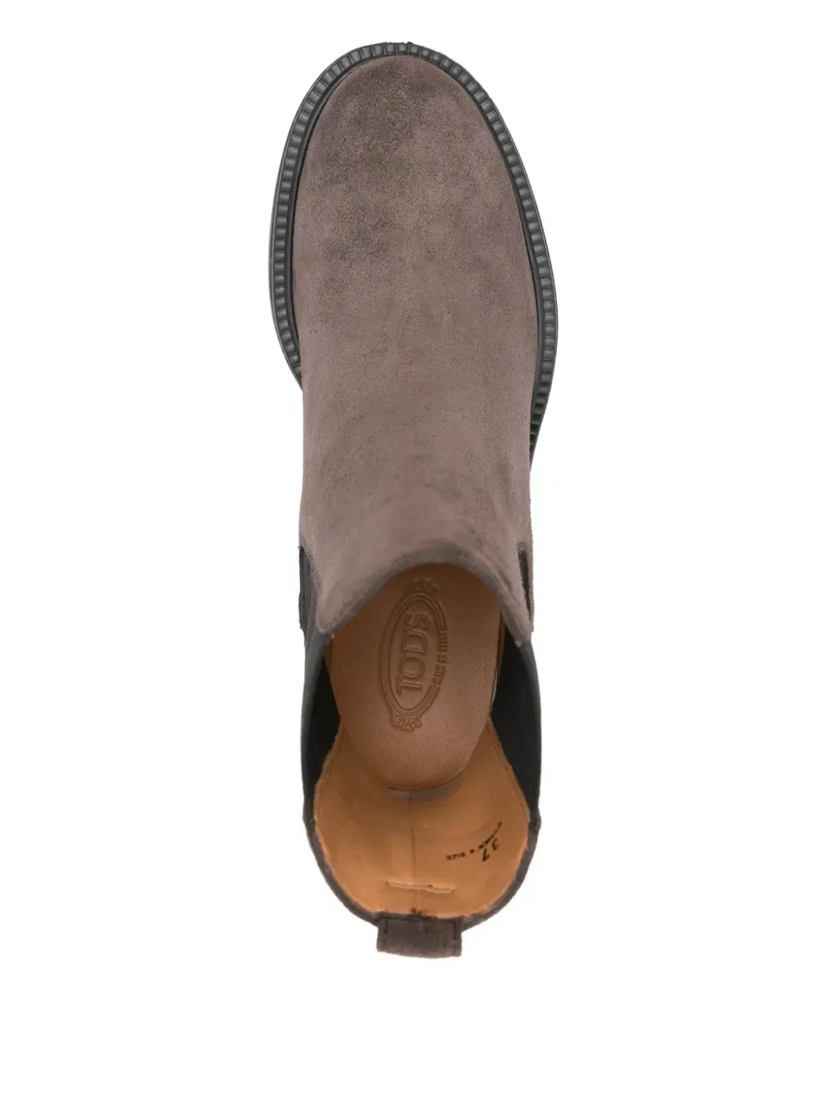 Tod's エラスティックパネル ブロックヒール ブーツ - ブラウン - 画像4