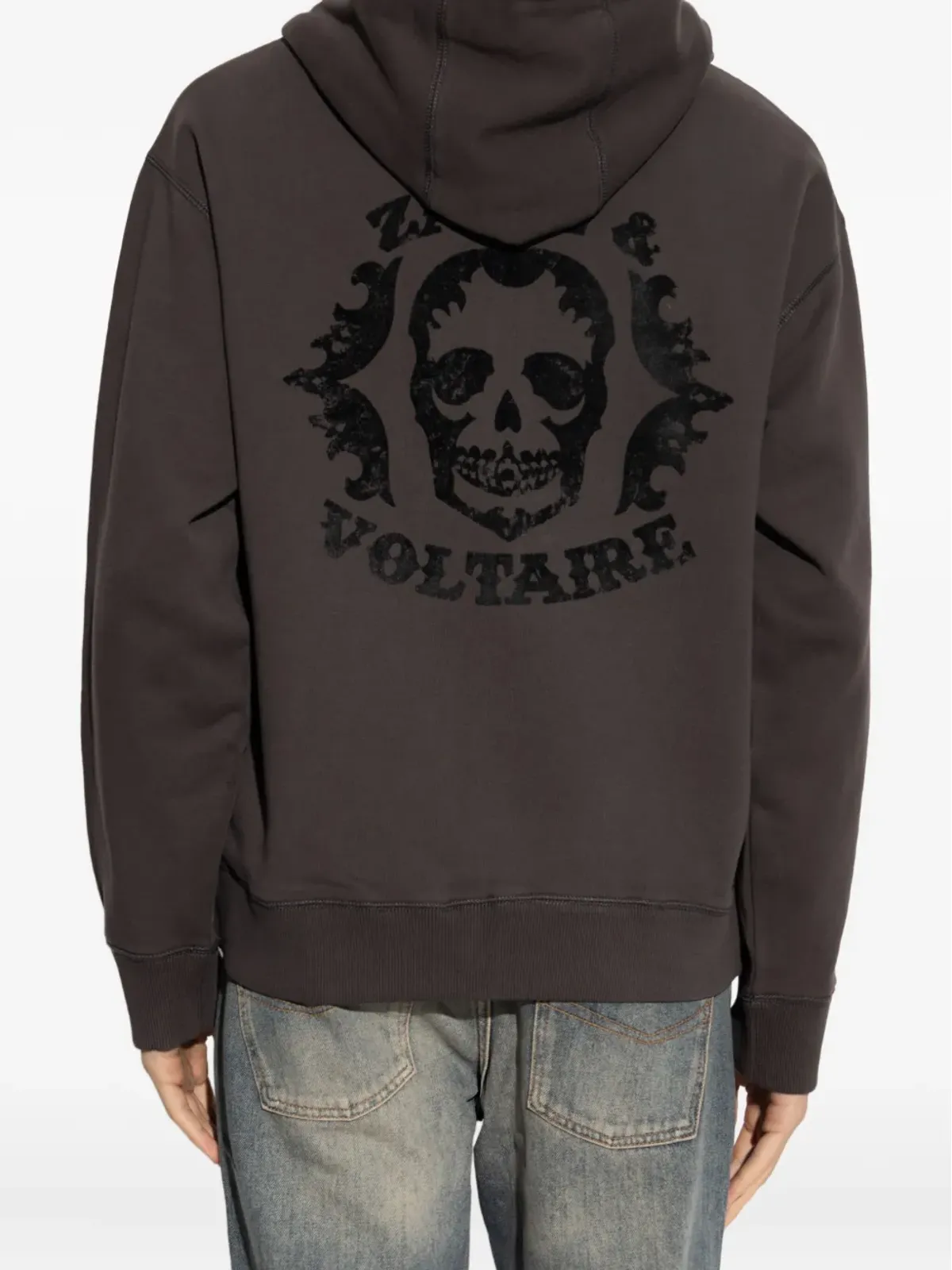 Zadig&Voltaire サチャ スカルプリント ジップアップ パーカー - 画像4