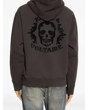 Zadig&Voltaire サチャ スカルプリント ジップアップ パーカー - サムネイル4