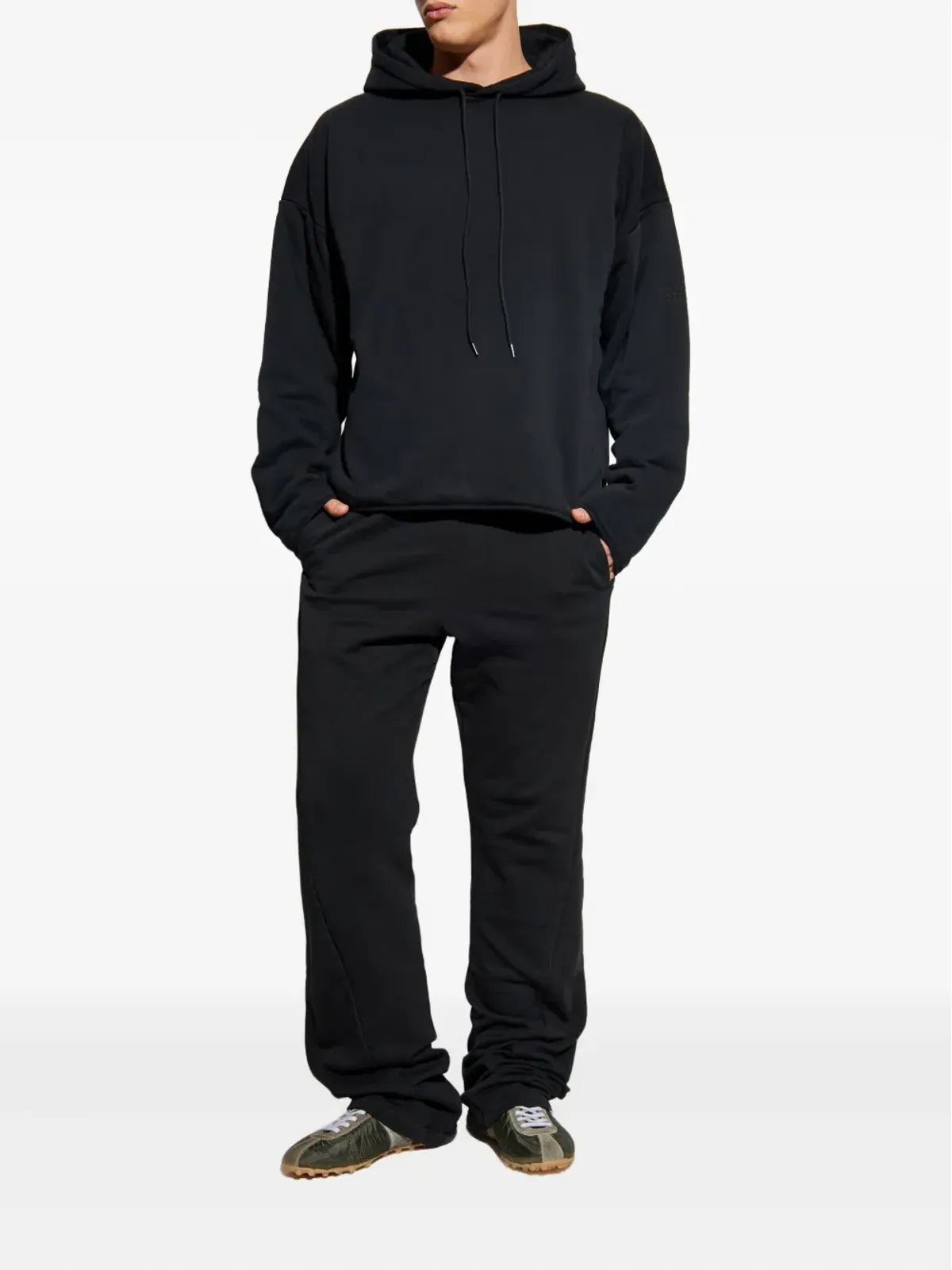 MM6 Maison Margiela エラスティケーテッドウエストバンド トラックパンツ - 画像2