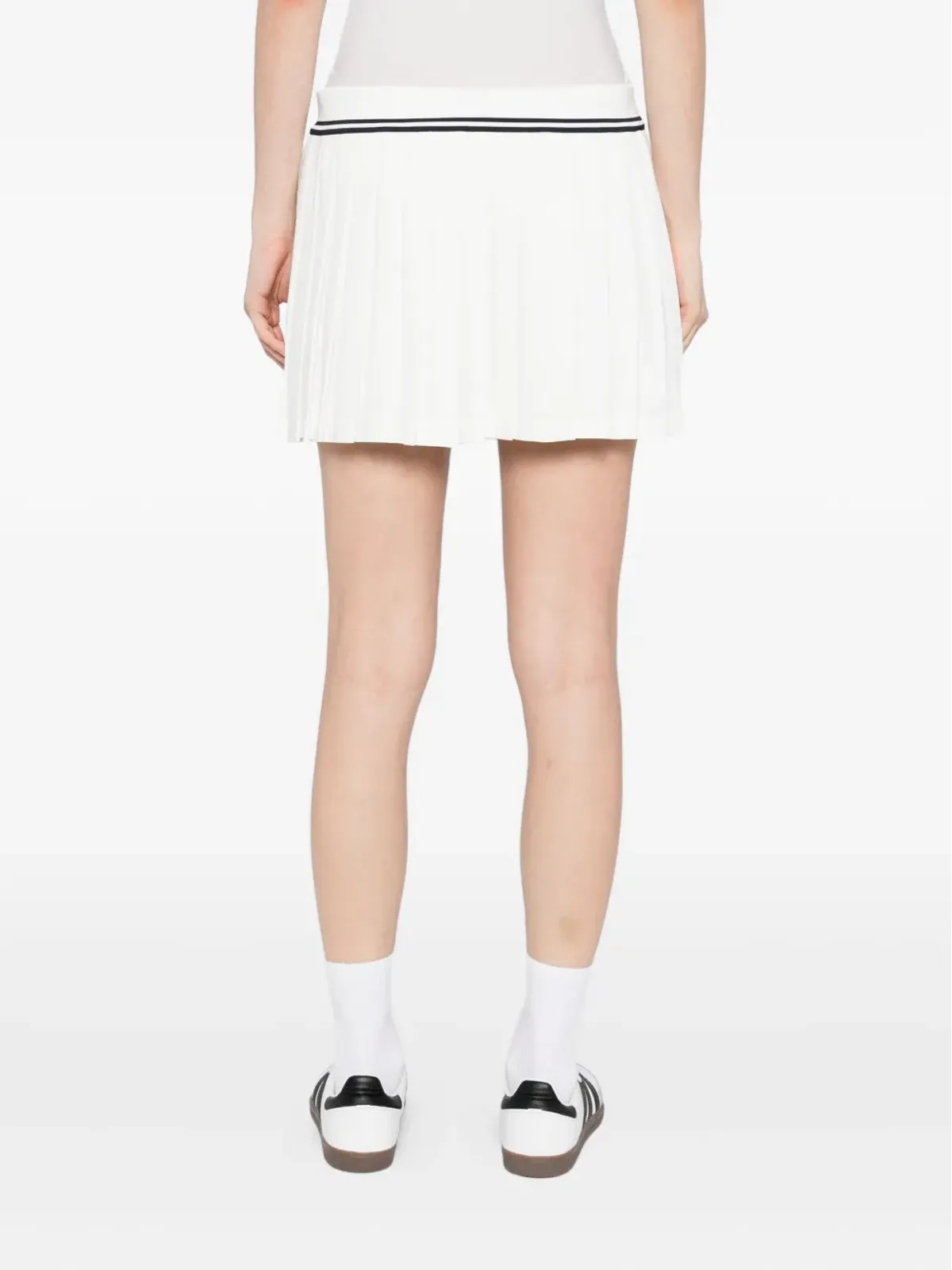 Sporty & Rich プリーツ入りパネルスカート - 画像4