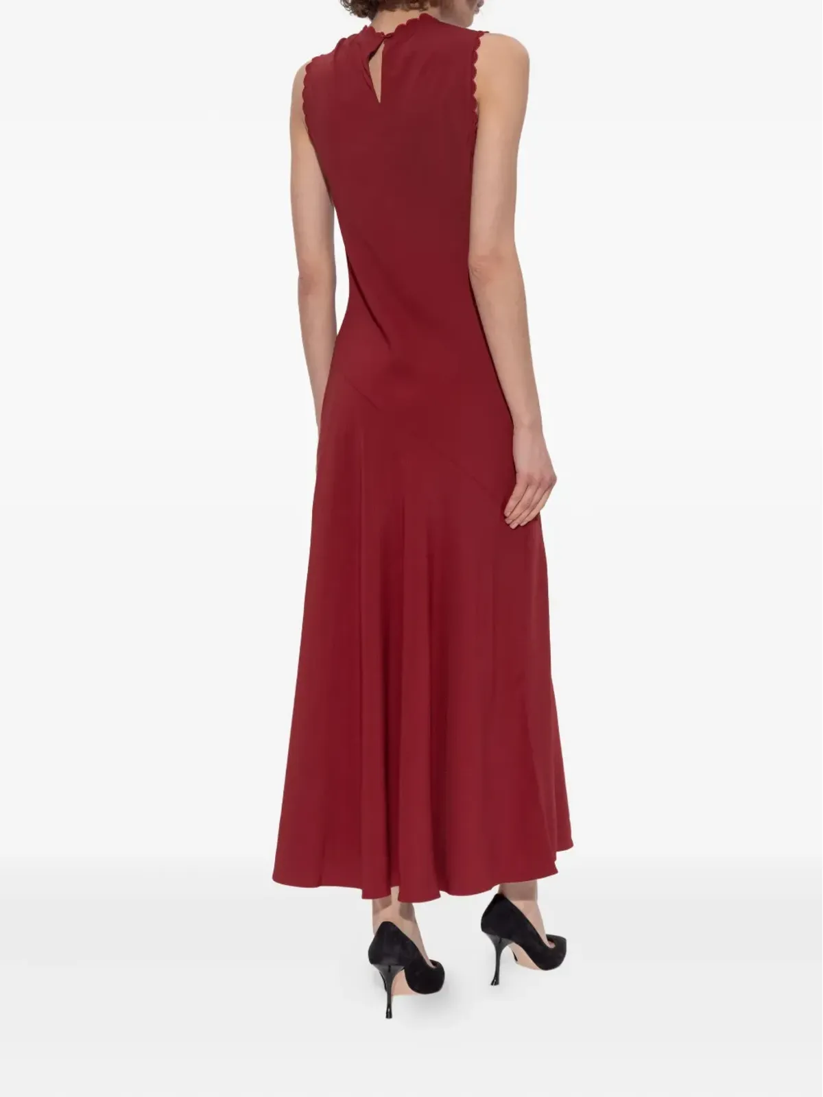 Ulla Johnson スカラップトリム・ミディドレス - 画像4