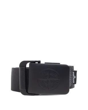 Stone Island コンパスロゴバックルベルト - サムネイル1