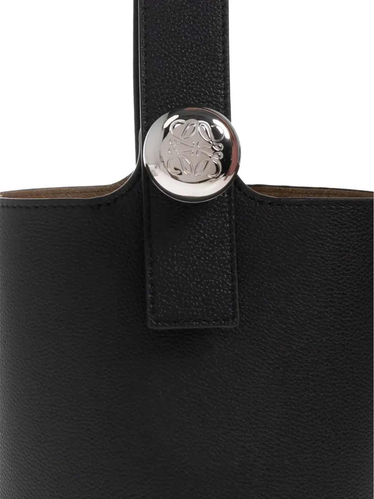 LOEWE レザー トップハンドル ミニバッグ - 画像4